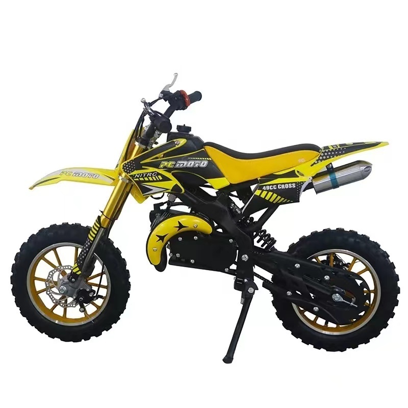 Cheap factory 49CC 50CC  2 stroke gasoline  Automatic motorbike  With 49cc pull start racing dirt bike for sales