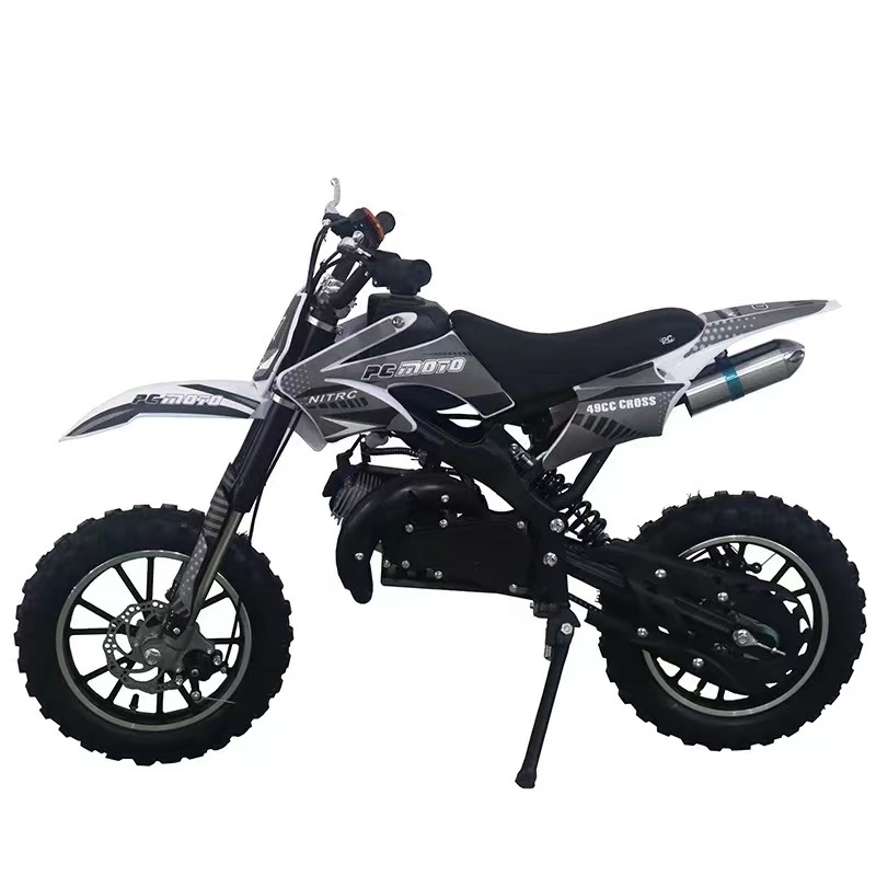 Aotong 49CC 50CC Mini Motocross Motorcycle For Kids Automatic Dirt Bike With 49cc pull start racing bike for children