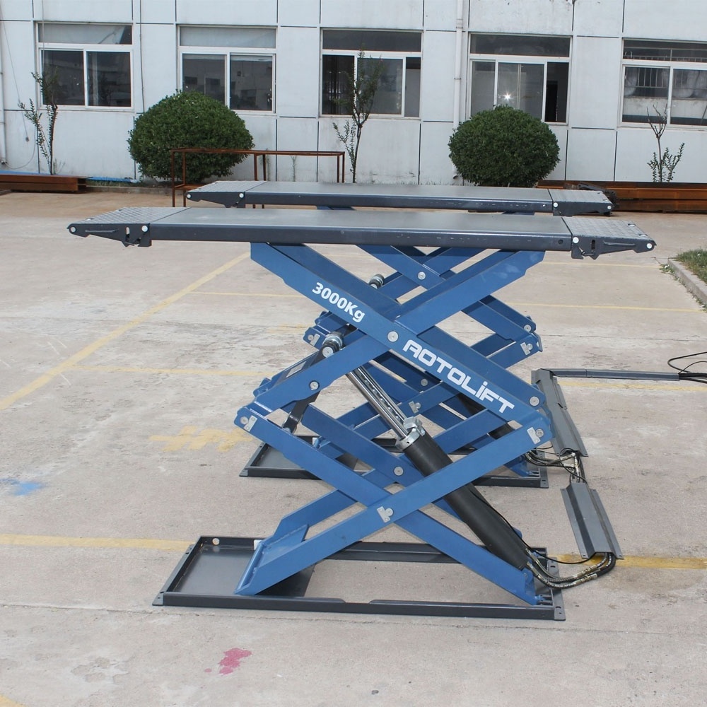 Mid-raise scissor car lift/ Scissor design car lifter/3.0T hydraulic scissor car lift lift car machine