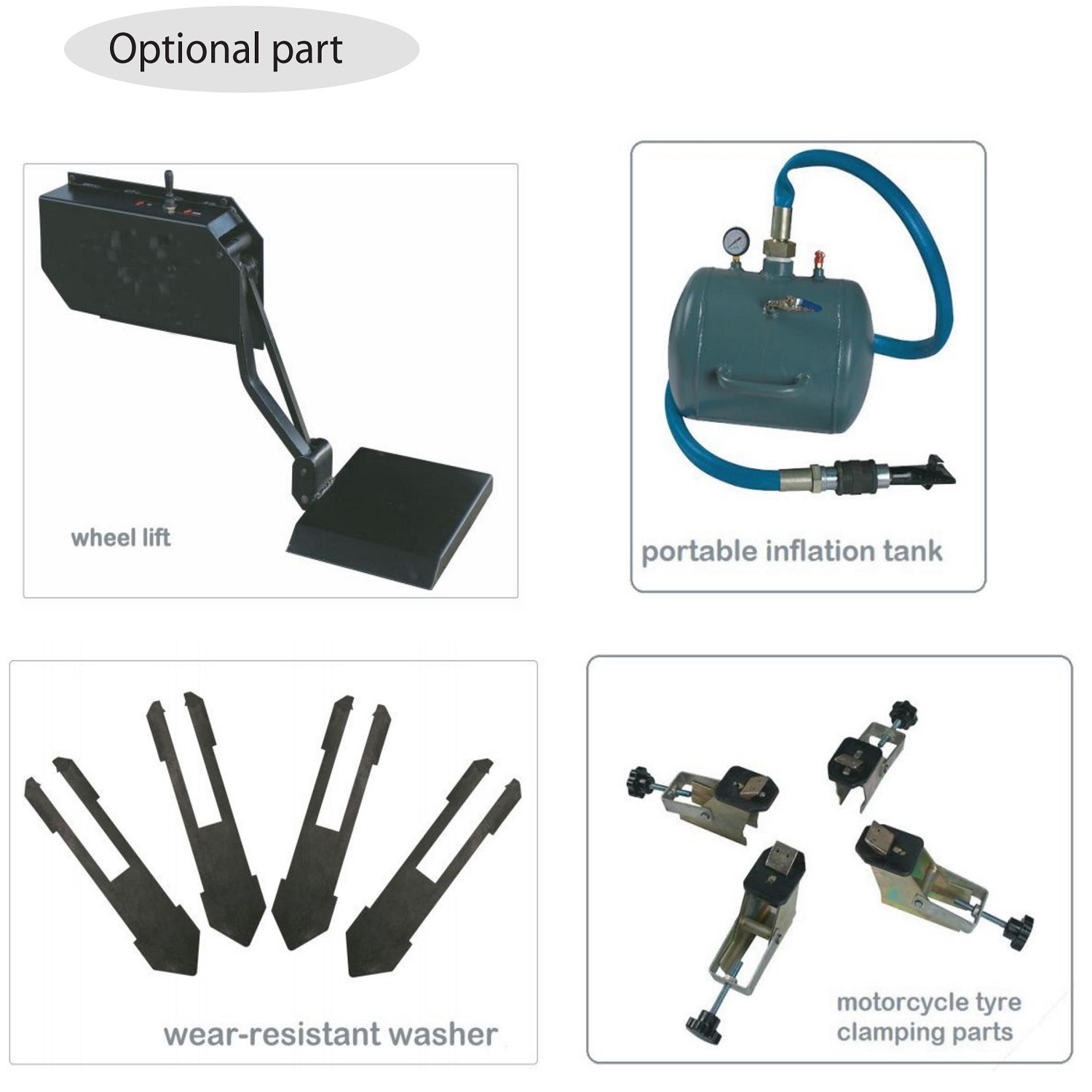 Cheap tire changer with assistant arm