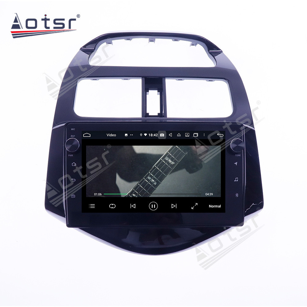 2+16G Car Multimedia Player GPS Navigation Headunit Radio Audio Stereo Tape Recorder For Chevrolet Spark 2010-2014