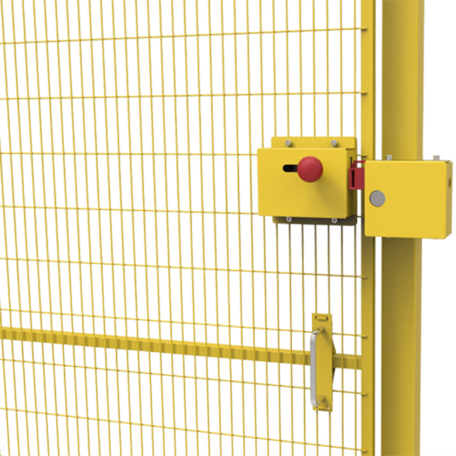 Safety mechnicl fence lock for fence gate