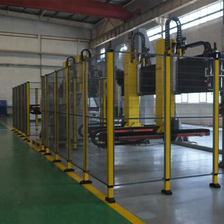 Machine safety barrier fence panel for workshop protect