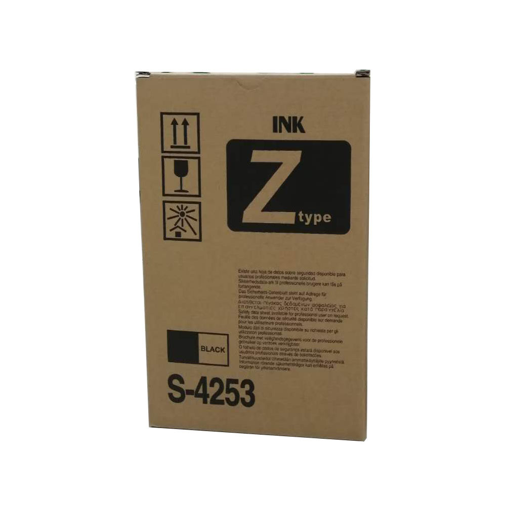 Digital Printing Compatible CZ/RZ Duplicator ink and master Black  for Risos