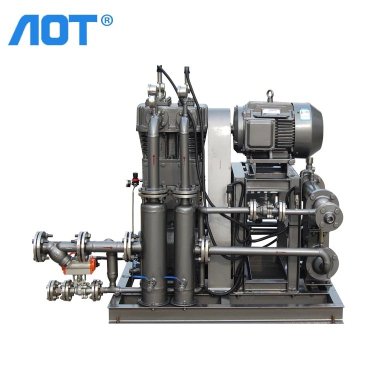 AC Power Engine 235kw Oil Free Lubrication Natural Gas Compressor Steam Turbine Generators for Industry