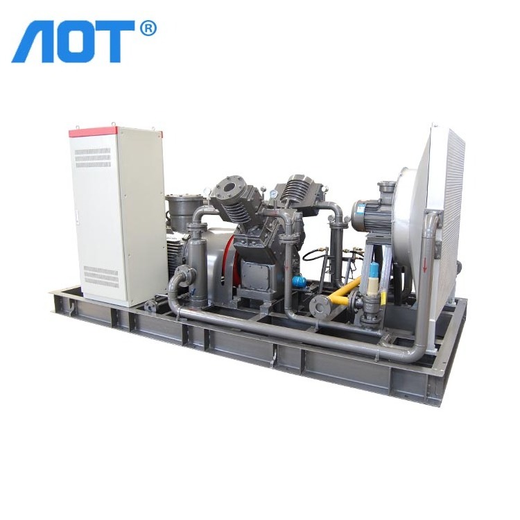 AOT China Machine Factory Natural Gas Compressor CNG Filling Station Home Natural Gas Compressors