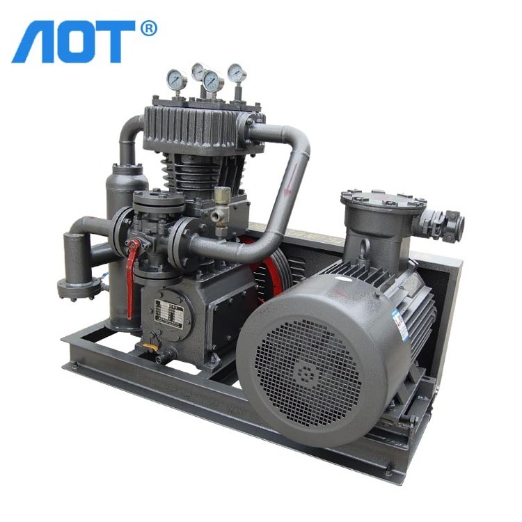 Oil Free Piston Ammonia Compressor Used for Pressurizing Transporting and Recovering Ammonia