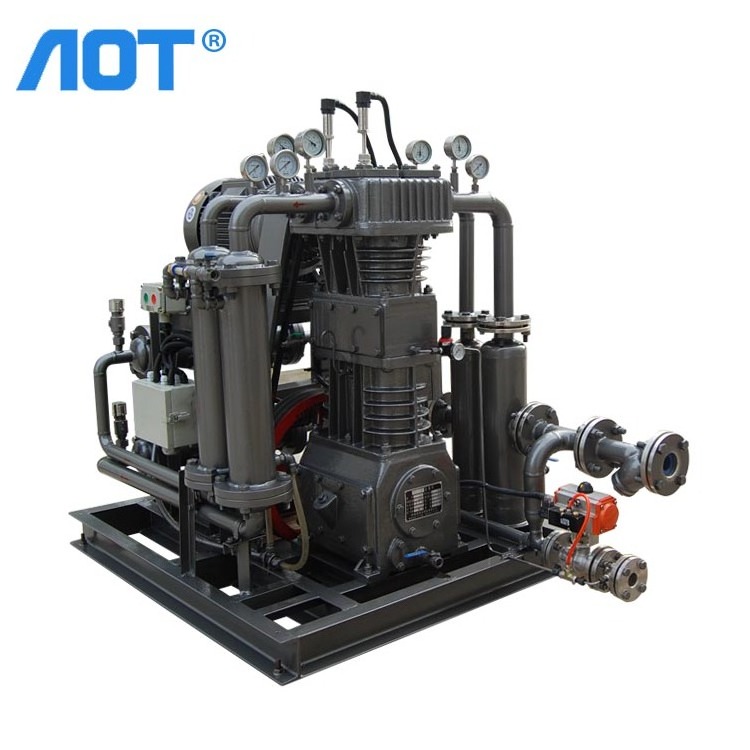 AC Power Engine 235kw Oil Free Lubrication Natural Gas Compressor Steam Turbine Generators for Industry