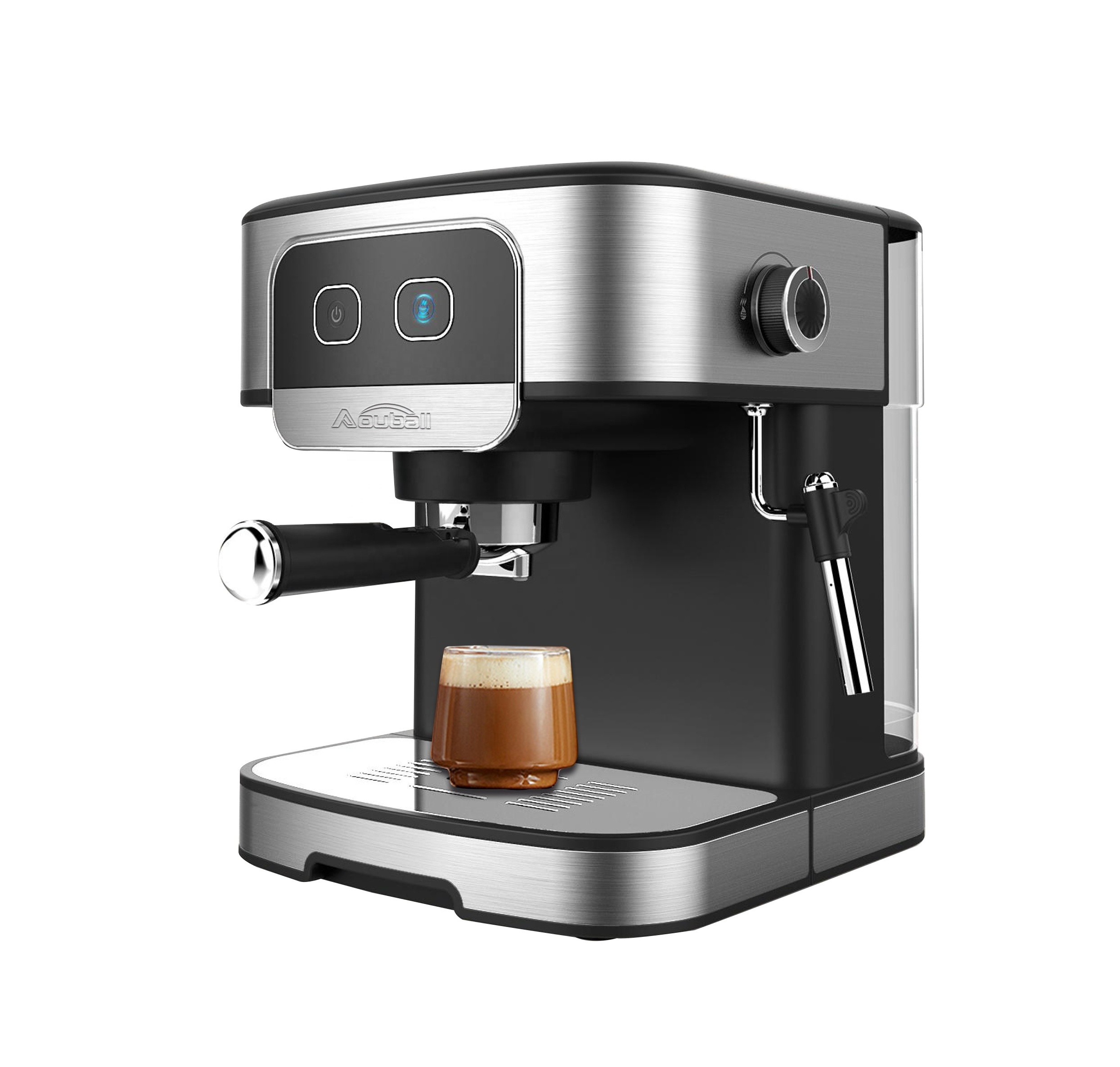 Espresso Machine Coffee Maker Family Cappuccino Smart Electric Machine Stainless Steel Free Spare Parts Customized Color 1200W