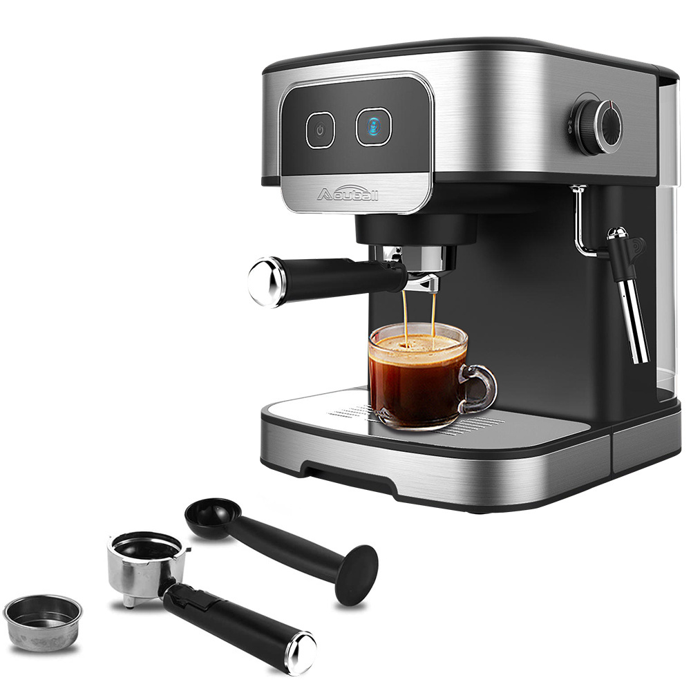 Aouball coffee and espresso coffee maker - quickly makes delicious