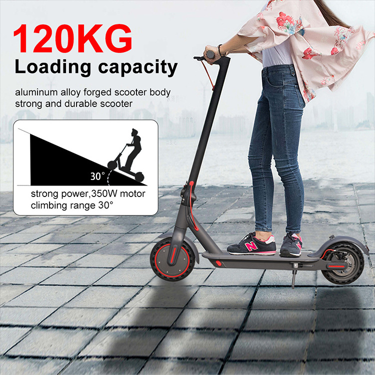 Aovo Pro Electric Step 31 km/h Speed Two Wheels Foldable Best Smart Motor Rechargeable Classic Electric Scooter for Adults