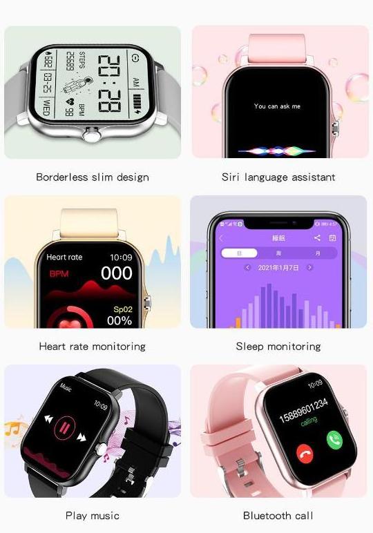 Music player siri support BT call fitpro app 1.69inch smart watch y13 220mah battery smartwatch y13 gt20 Q13 smart bands