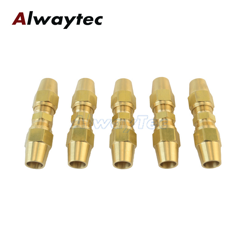 High Quality Female Connector Tubing DOT Air Brake Adapter Connector End port For Nylon Tubing Brass Fuel Fitting new arrivals