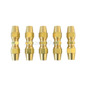 High Quality Female Connector Tubing DOT Air Brake Adapter Connector End port For Nylon Tubing Brass Fuel Fitting new arrivals