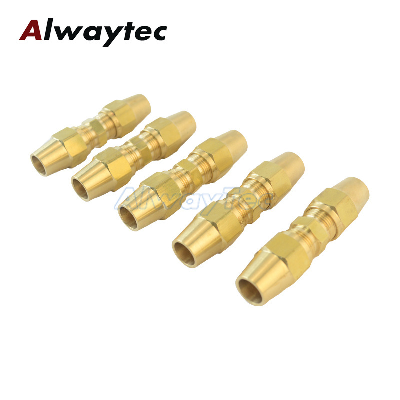 High Quality Female Connector Tubing DOT Air Brake Adapter Connector End port For Nylon Tubing Brass Fuel Fitting new arrivals