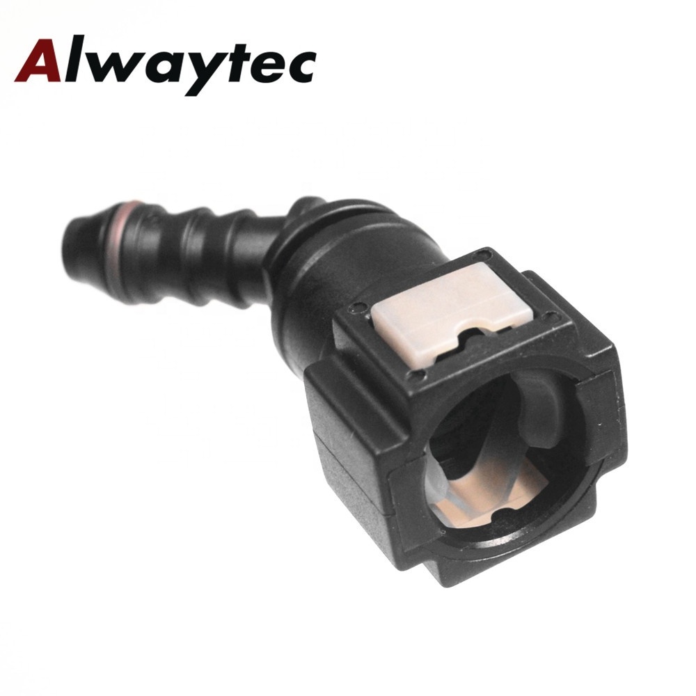 7.89mm 135 Degree Delivery Line Nylon Fuel Quick Connector Fuel Quick Connector Auto Parts