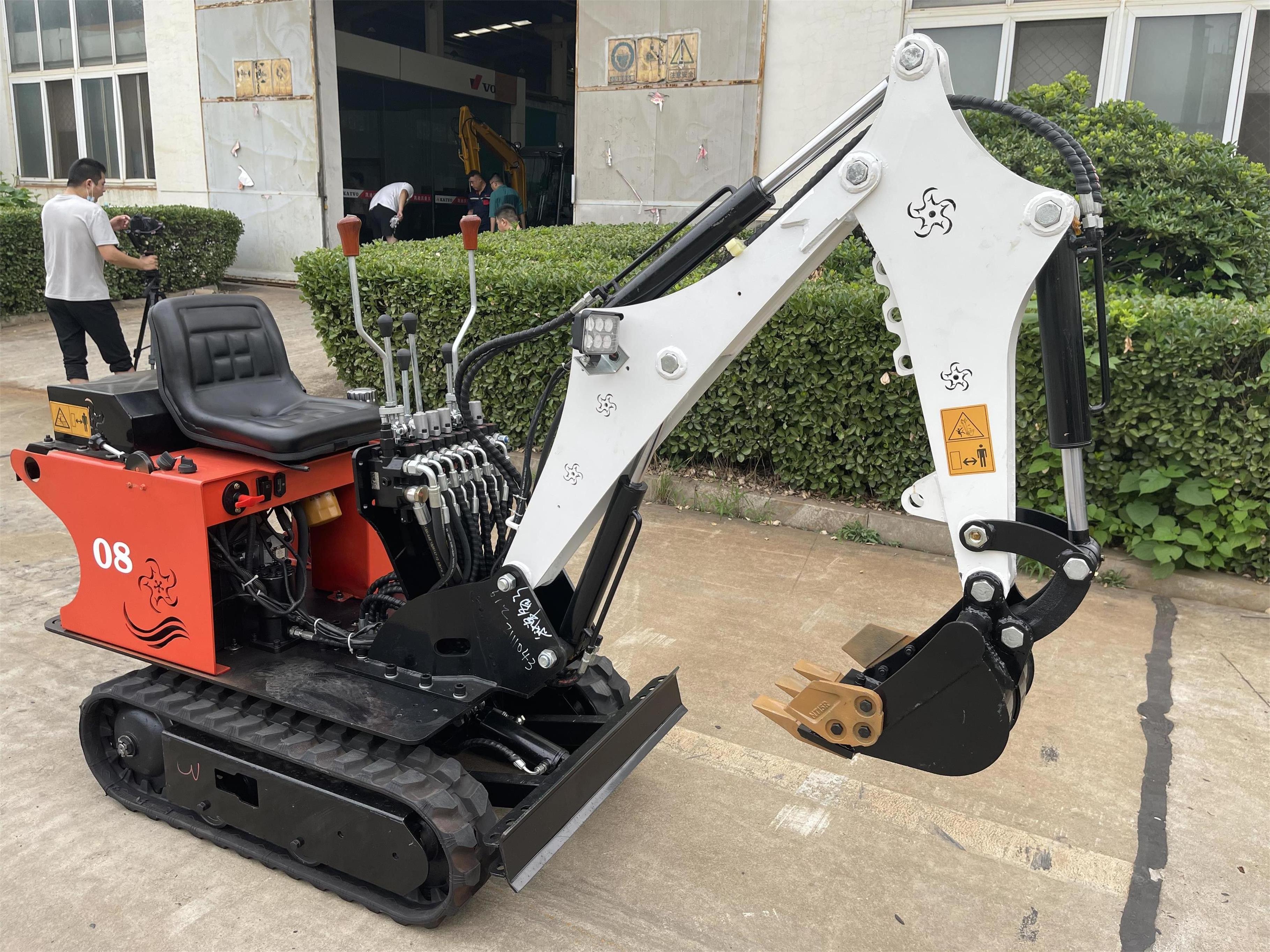 Price for 0.8 ton mini digger 0.8 ton mini excavator 1 ton with swing boom for bagger