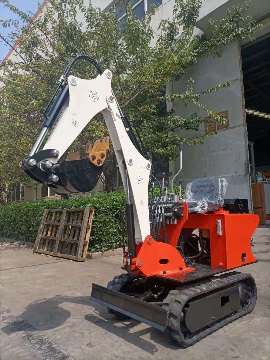 Price for 0.8 ton mini digger 0.8 ton mini excavator 1 ton with swing boom for bagger