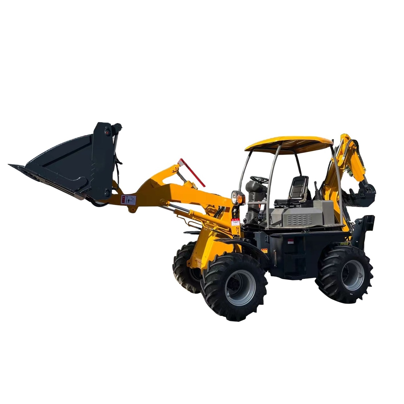 2024 NEW  Hot Sale Sturdy Mini small Backhoe 4x4 Backhoe Loader farm use Backhoe tractor Loader Price