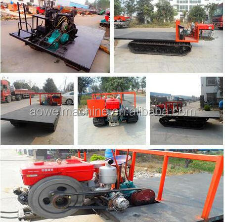 Small snow vehicle Chassis Rubber track Undercarriage 0.5 to 20 Ton tracked system for Engineering Equipment Agricultural farm