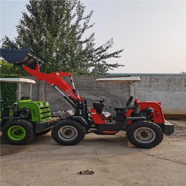 Engineering Construction Machinery 0.6ton 1.0ton Small garden mini tractor with front loader on sale