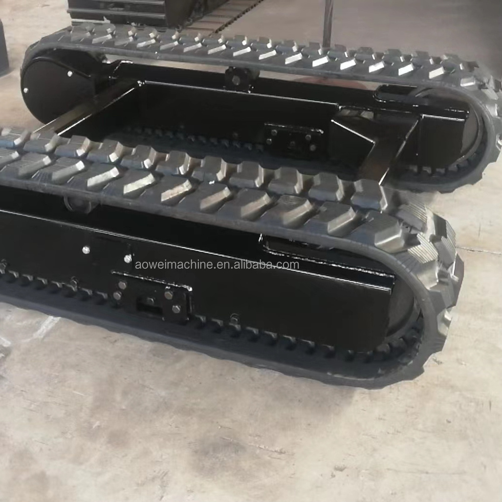 Crawler robot chassis small crawler chassis system electric crawler robot tank chassis price