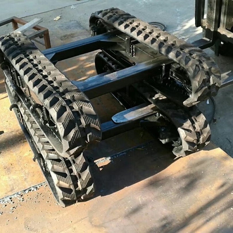 Crawler robot chassis small crawler chassis system electric crawler robot tank chassis price