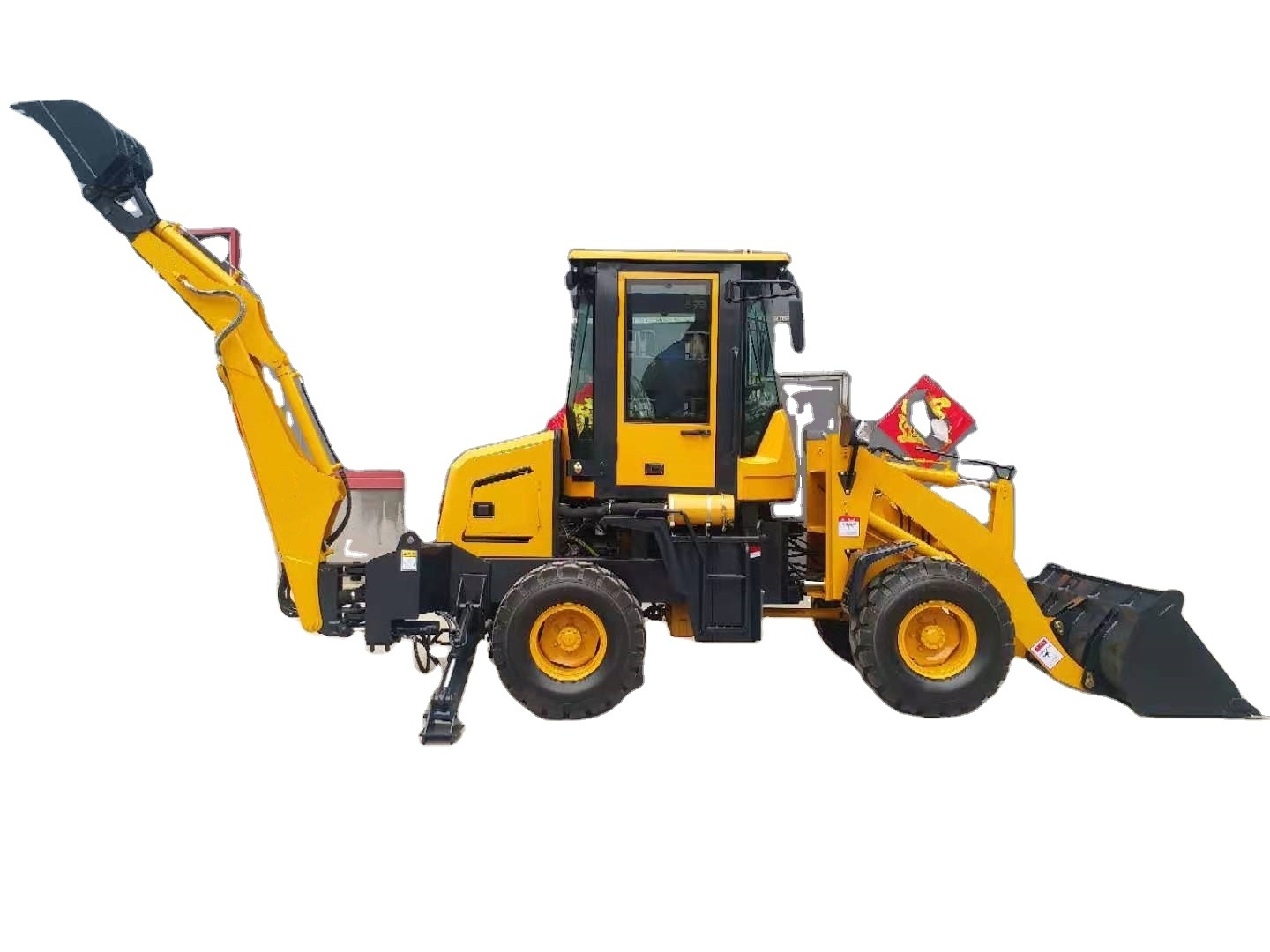 chinese mini backhoe loader ce certification small backhoe loader  4x4 retroexcavadora for sale