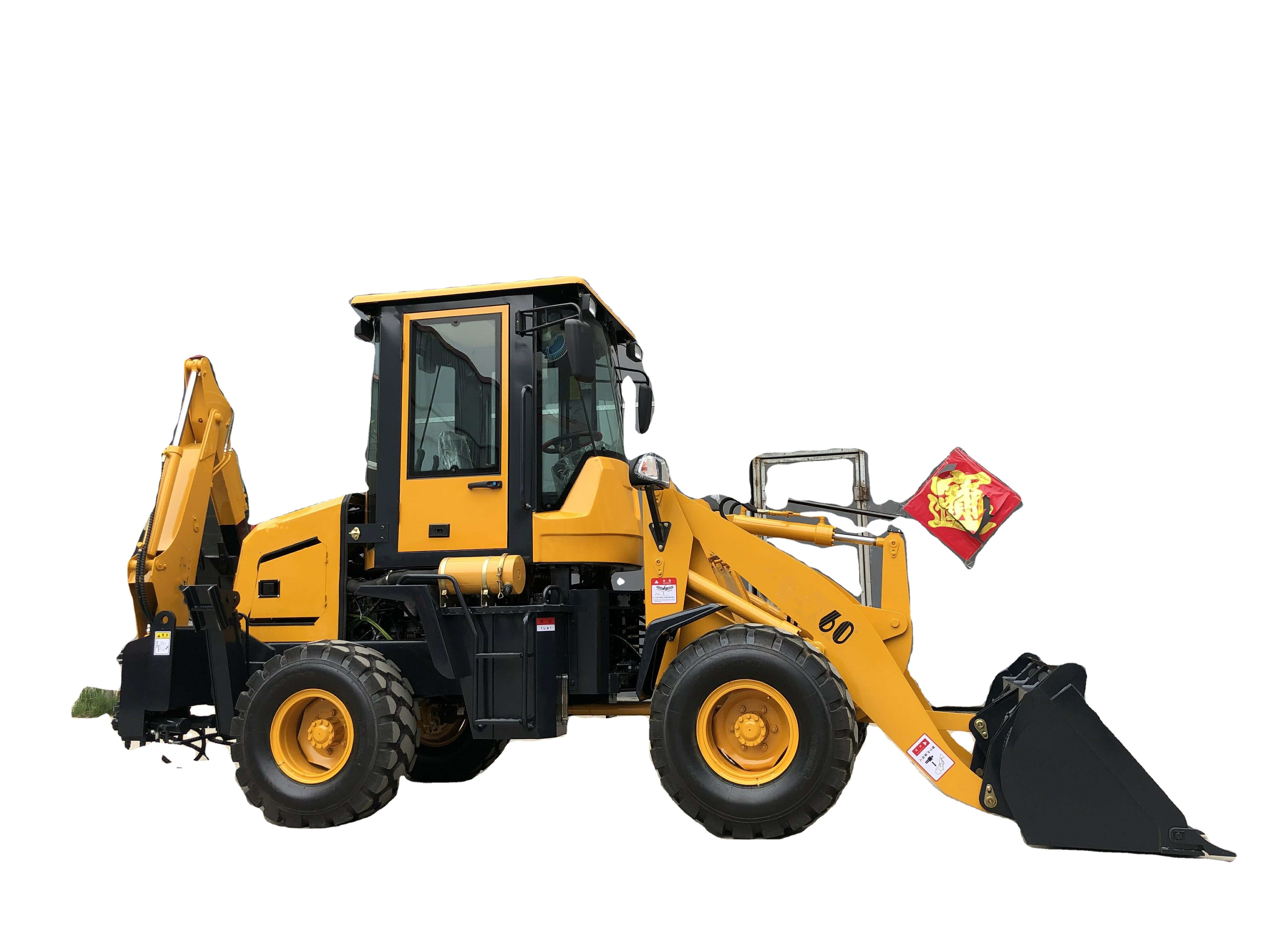 chinese mini backhoe loader ce certification small backhoe loader  4x4 retroexcavadora for sale