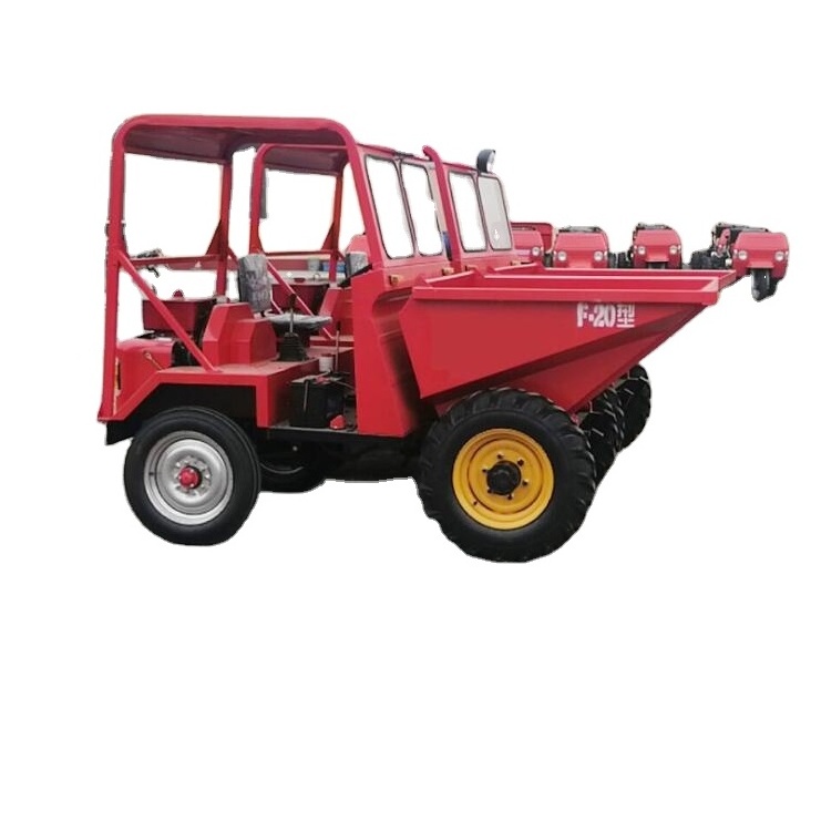 4X4  Truck Diesel Small Truck Training Power Tank Engine  1 ton wheel dumper for sale