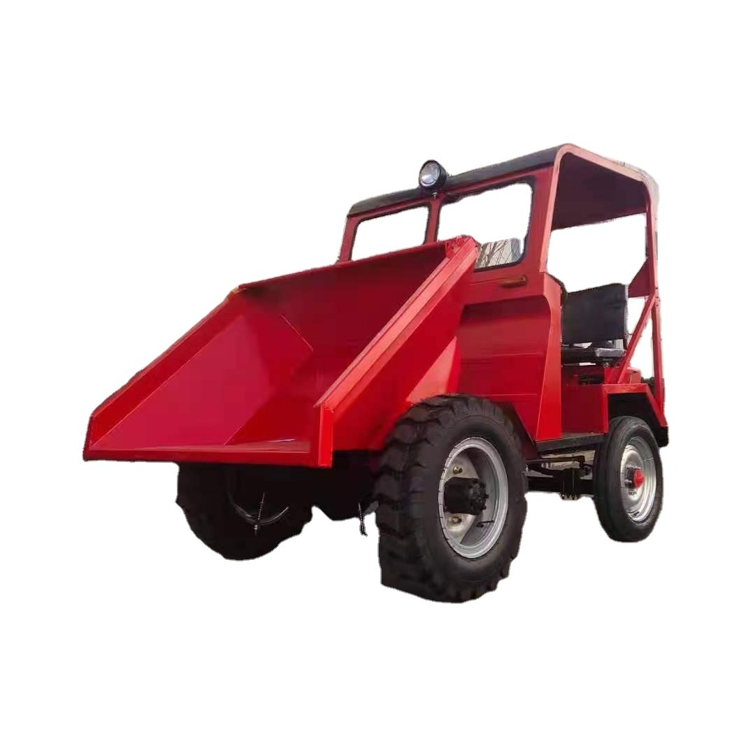 4X4  Truck Diesel Small Truck Training Power Tank Engine  1 ton wheel dumper for sale