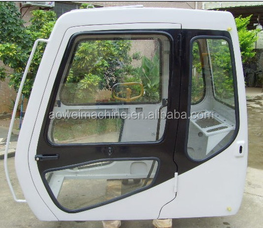 SH200 excavator cab with glass lock door for SH200A3 SH200-2 SH200-3 SH200-1 drive cabine