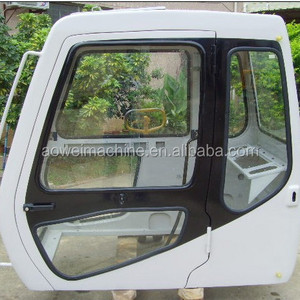 SH200 excavator cab with glass lock door for SH200A3 SH200-2 SH200-3 SH200-1 drive cabine