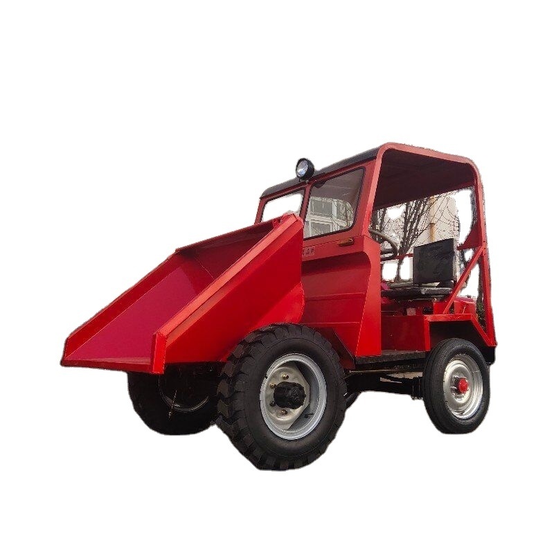 4X4  Truck Diesel Small Truck Training Power Tank Engine  1 ton wheel dumper for sale