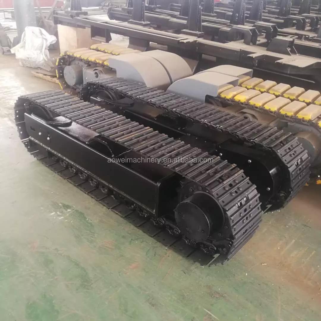 Robot crawler tank chassis remote control crawler system drilling rig high quality crawler chassis sales price factory sales