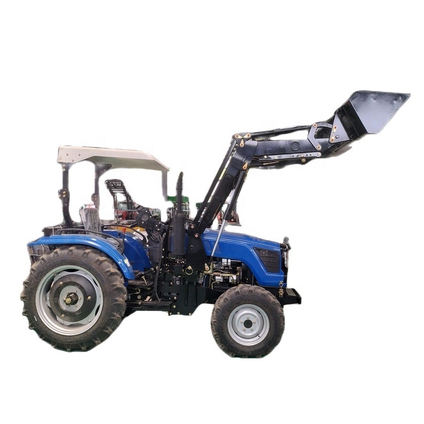 china cheap  Small agriculture 45HP farm tractor taishan tractors 45hp 4wd with plow