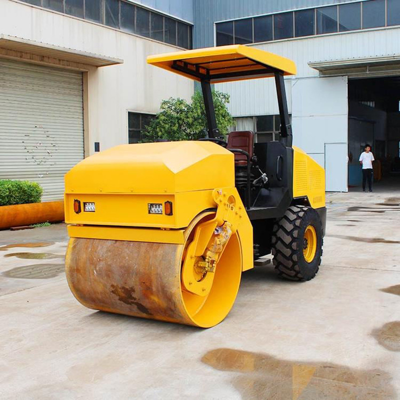 6 ton static single drum vibrator road roller