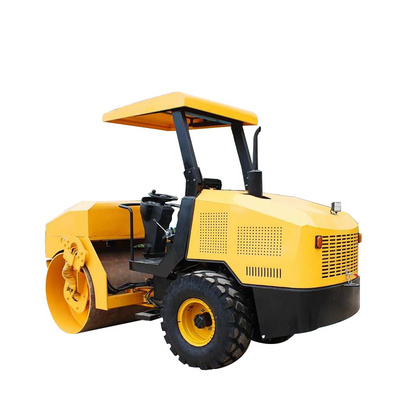 6 ton static single drum vibrator road roller