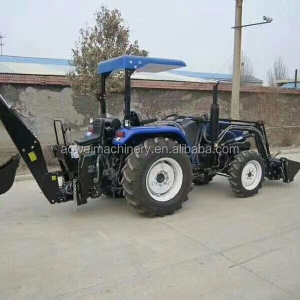 china cheap  Small agriculture 45HP farm tractor taishan tractors 45hp 4wd with plow