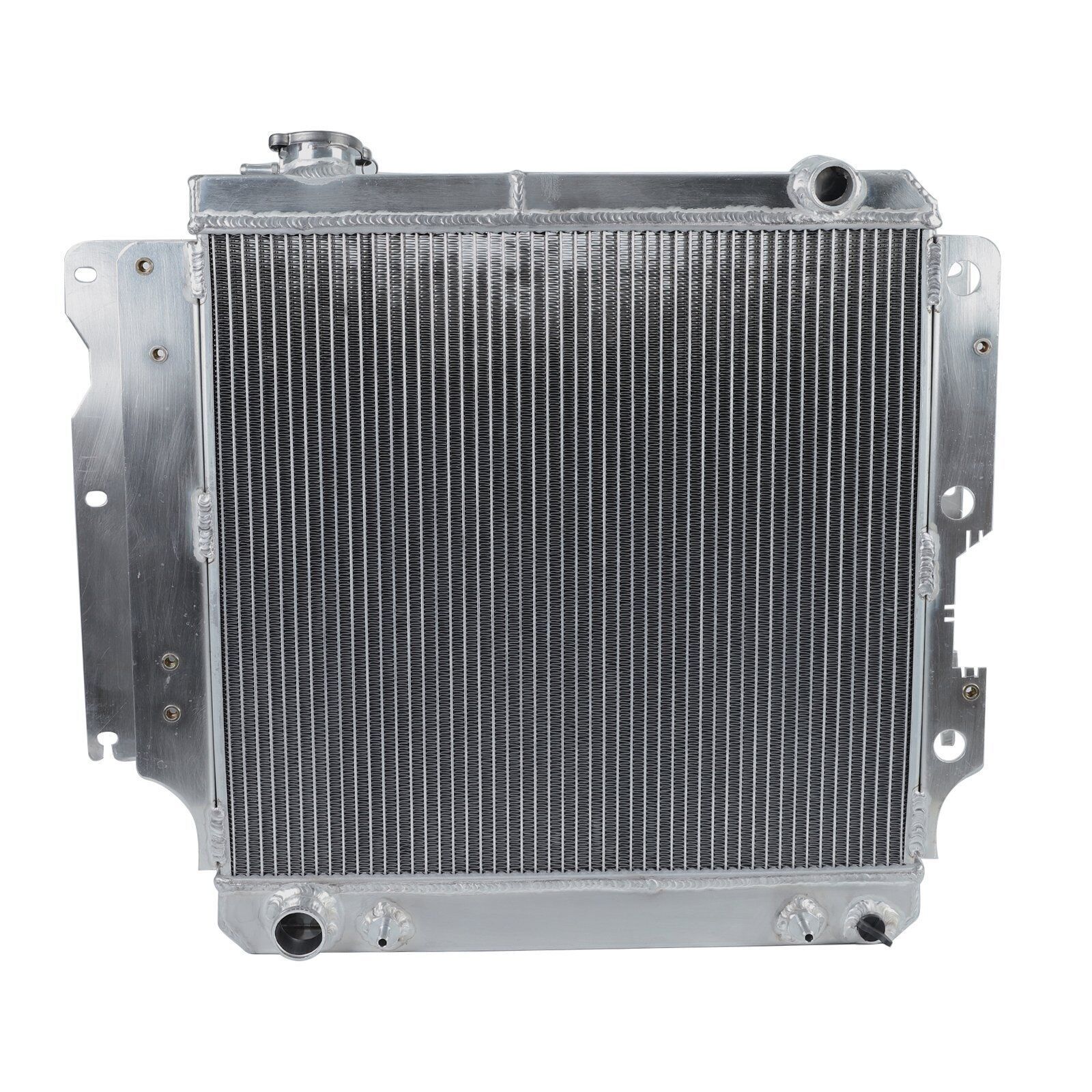 3 Row Aluminum Radiator For 1987-2006 Jeep Wrangler YJ TJ 2.4L 2.5L 4.0L L4 L6 2101 CC2101 CU2101 DPI2101