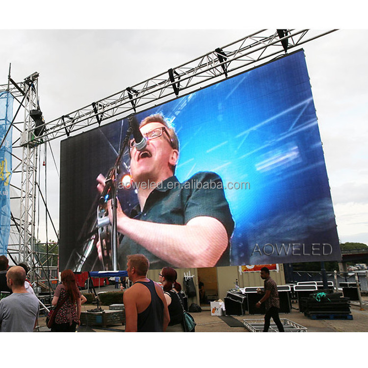 Turnkey outdoor touring rental gaming screen panel 2.6mm 2.9mm 3.9mm 4mm stage video wall led display price