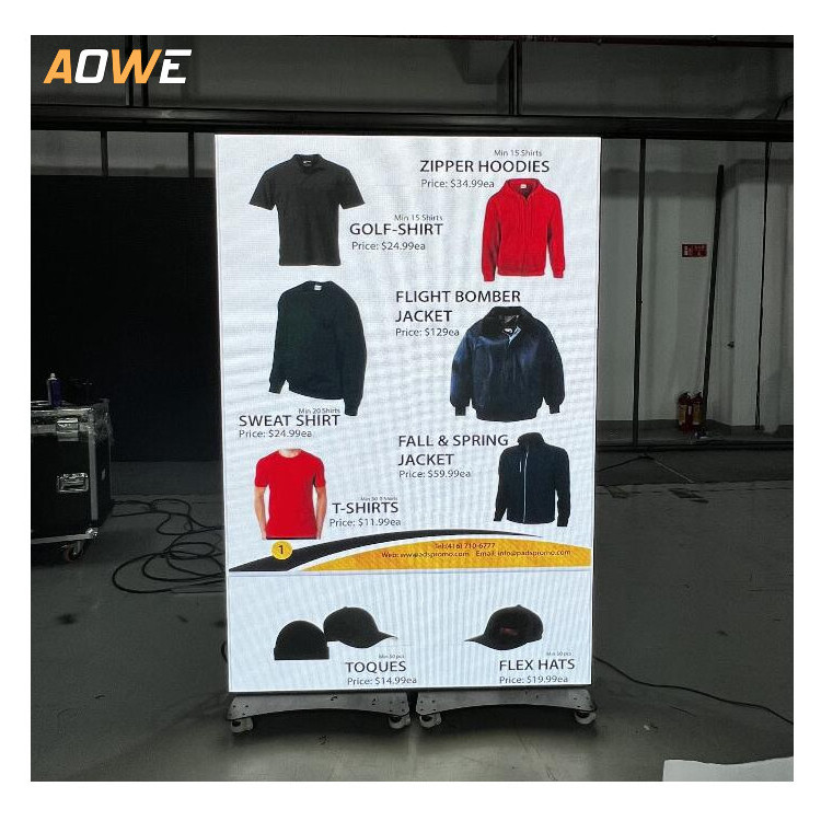 screen digital hd Poster Stand LED Screen P2 LED Totem/P2.5 Indoor LED Poster/P1.86 pantalla de poster led display for events