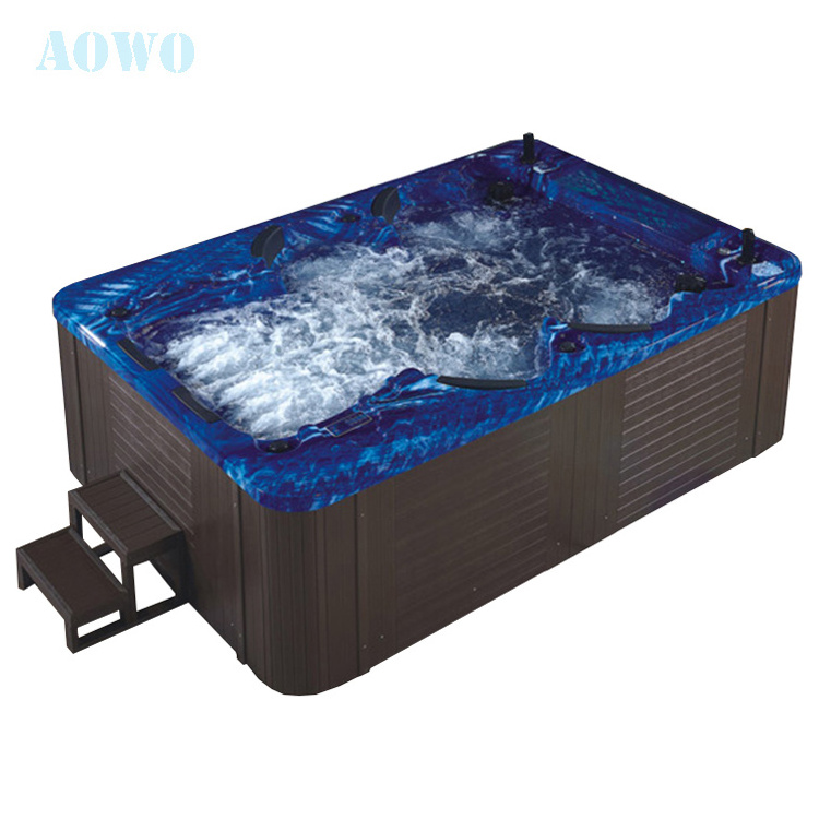 yacusi inflable 5 persons hot tub outdoor spa whirlpool portable bathtub hammam outdoor spa