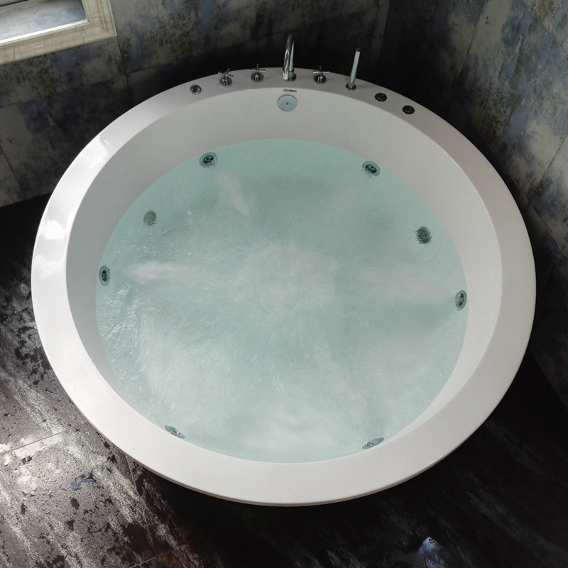 6275 prefabricated houses round jet bath tub with jakozzi spa inground bathtub yacuzziexterior hot tub kit