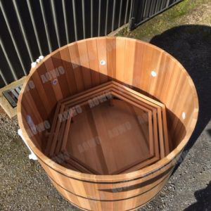 Newest  yacuzzi  wooden outdoor spas hot tubs cedar dry sauna and wet shower  for 6-8 persons use of good quality