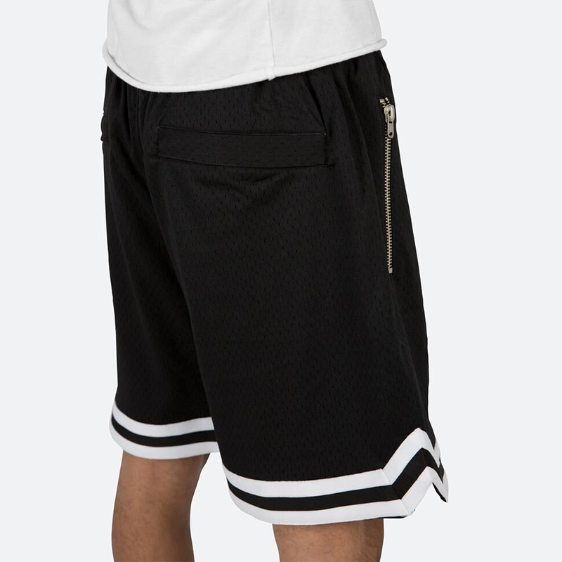 Double Layer Sublimation Plain 100% Polyester Streetwear Sets 5 Inch Inseam Gym Blank Basketball Custom Mesh Men'S Shorts