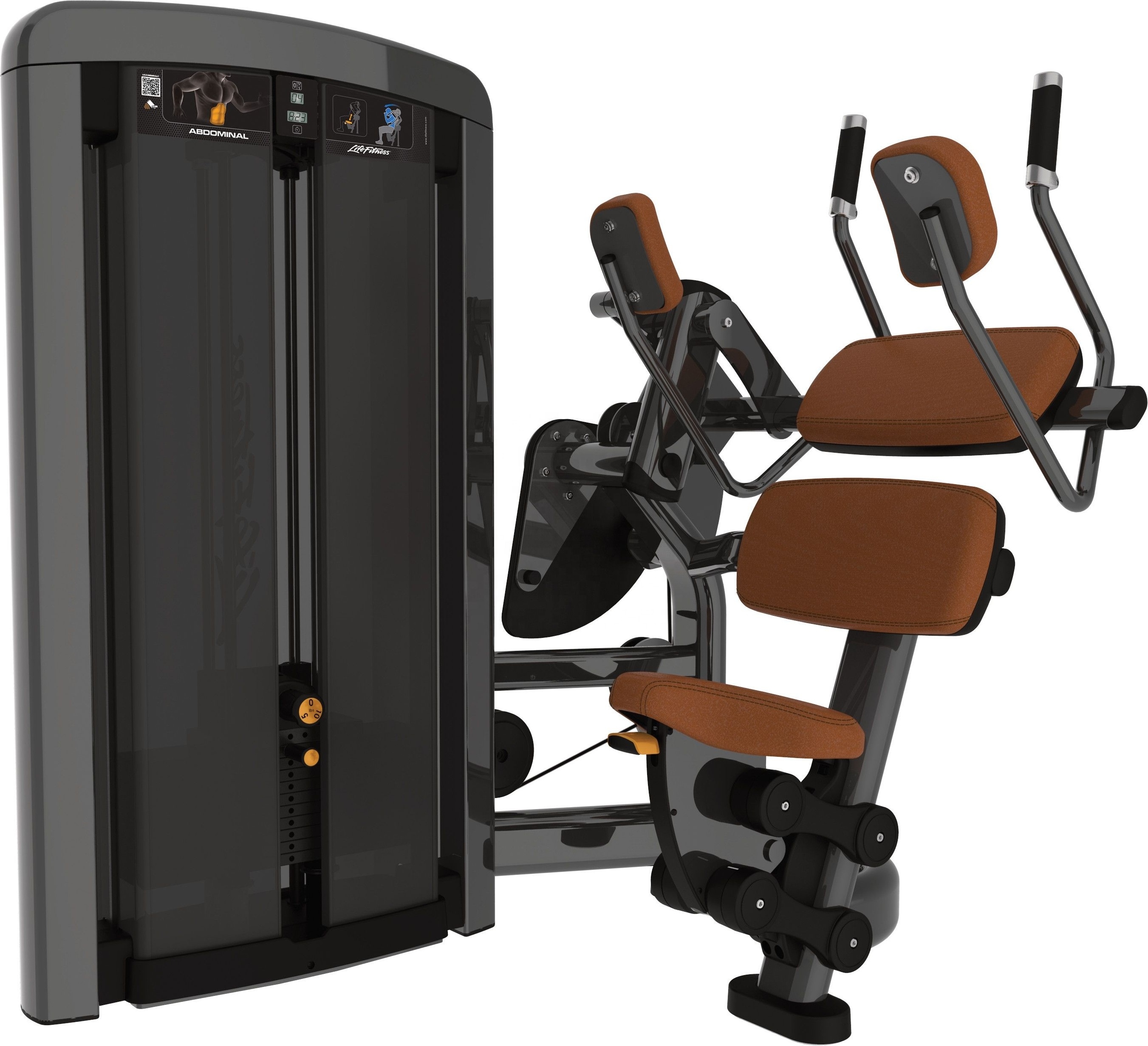 Professional New Design Gym Machines Seated Abdominal Crunch Machine/ Fitness Adjustable Ab Abdominal Crunch Trainer Machine