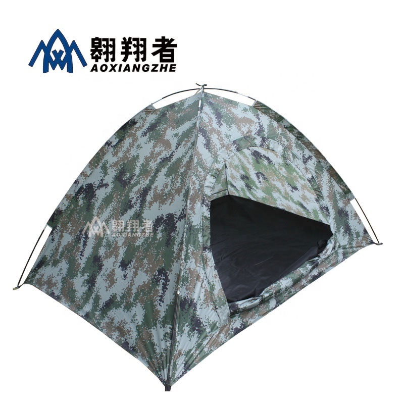 Polyester material 4 season 2 person backpacking outdoor mountain leisure survival camping gear tent