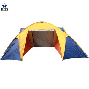 5-8 man Outdoor tourist tent with 2 bedrooms 1 living room