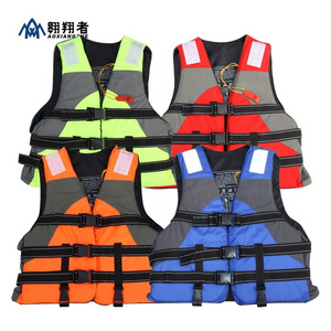 Custom logo offshore work ocean pacific surfing windsurfing swimming wake board rafting foam life saving vest jackets for adults